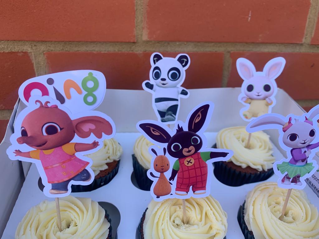 Bing Bunny Flop Cupcake Topper – FABTOPPERS