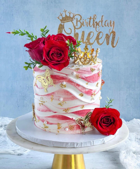 Crown Cake Topper / Gold / Silver colour mini crown