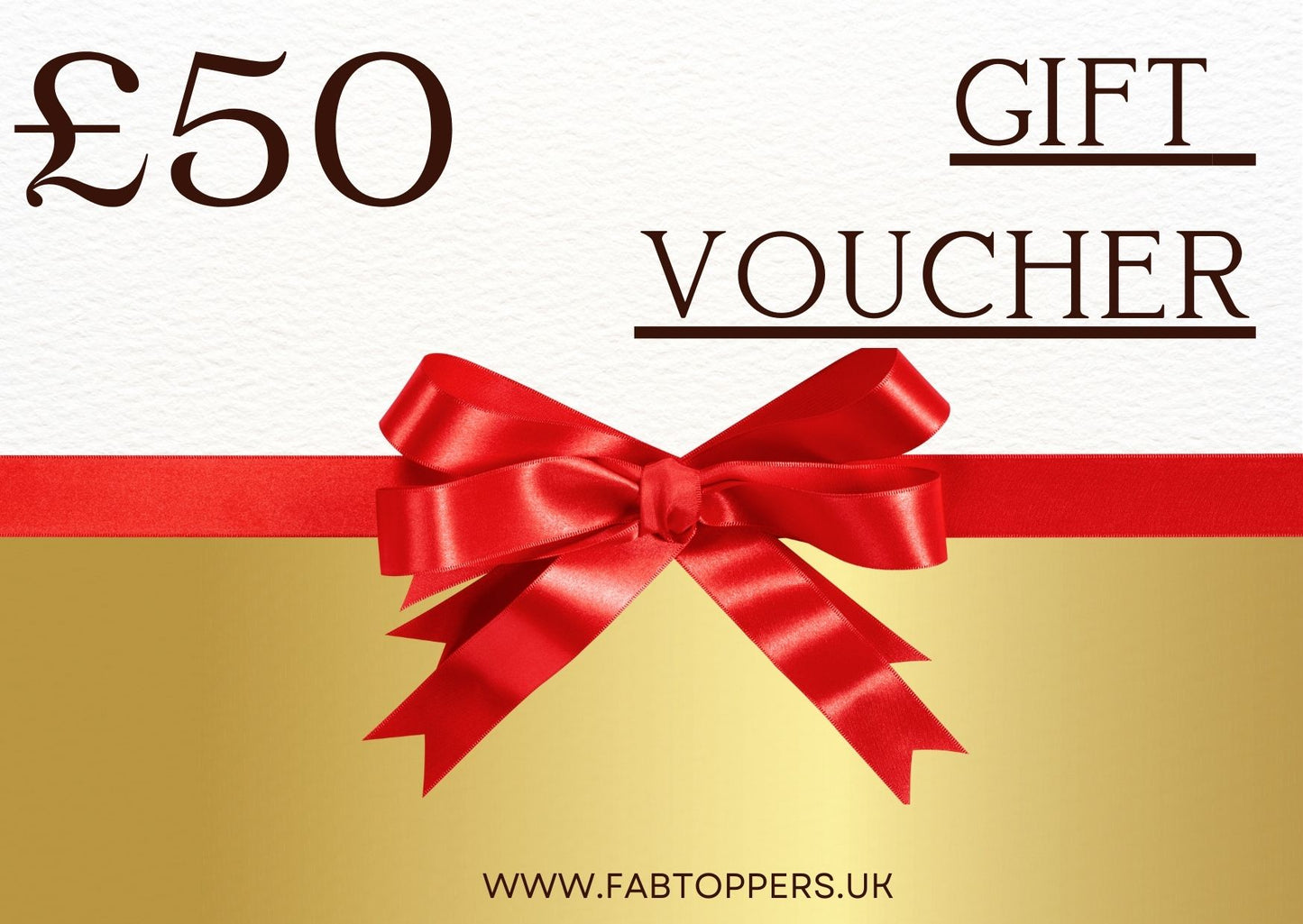 FABTOPPERS Gift Card