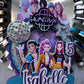 Custom Kpop Demon Hunters Cake Topper / Handmade / Shaker / Name and Age