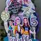 Custom Kpop Demon Hunters Cake Topper / Handmade / Shaker / Name and Age