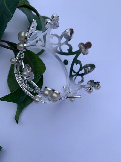 Crown Cake Topper / Gold / Silver colour mini crown